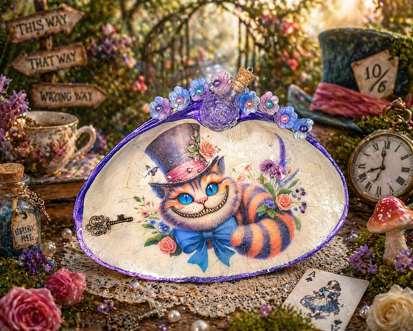 Decoupage Shells