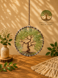 Peridot Suncatcher